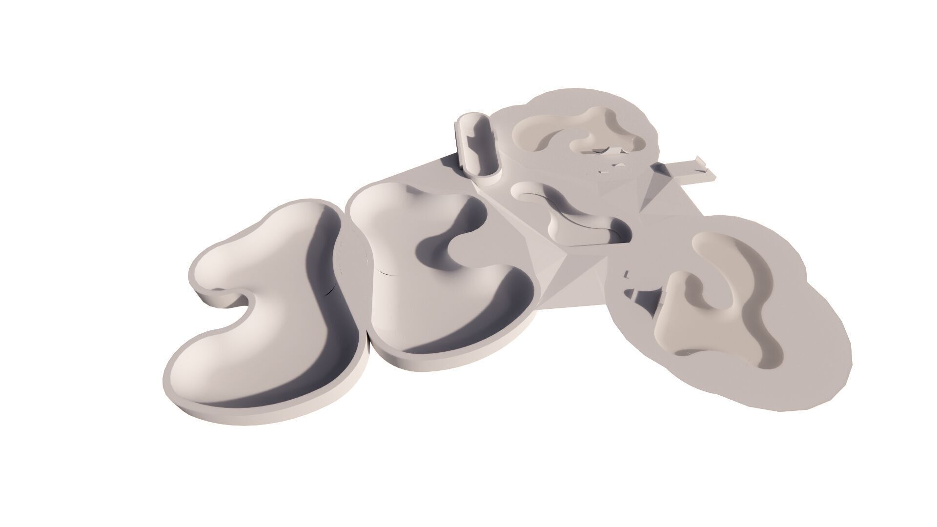 Skatepark-Skate Park PACK 3D model_17