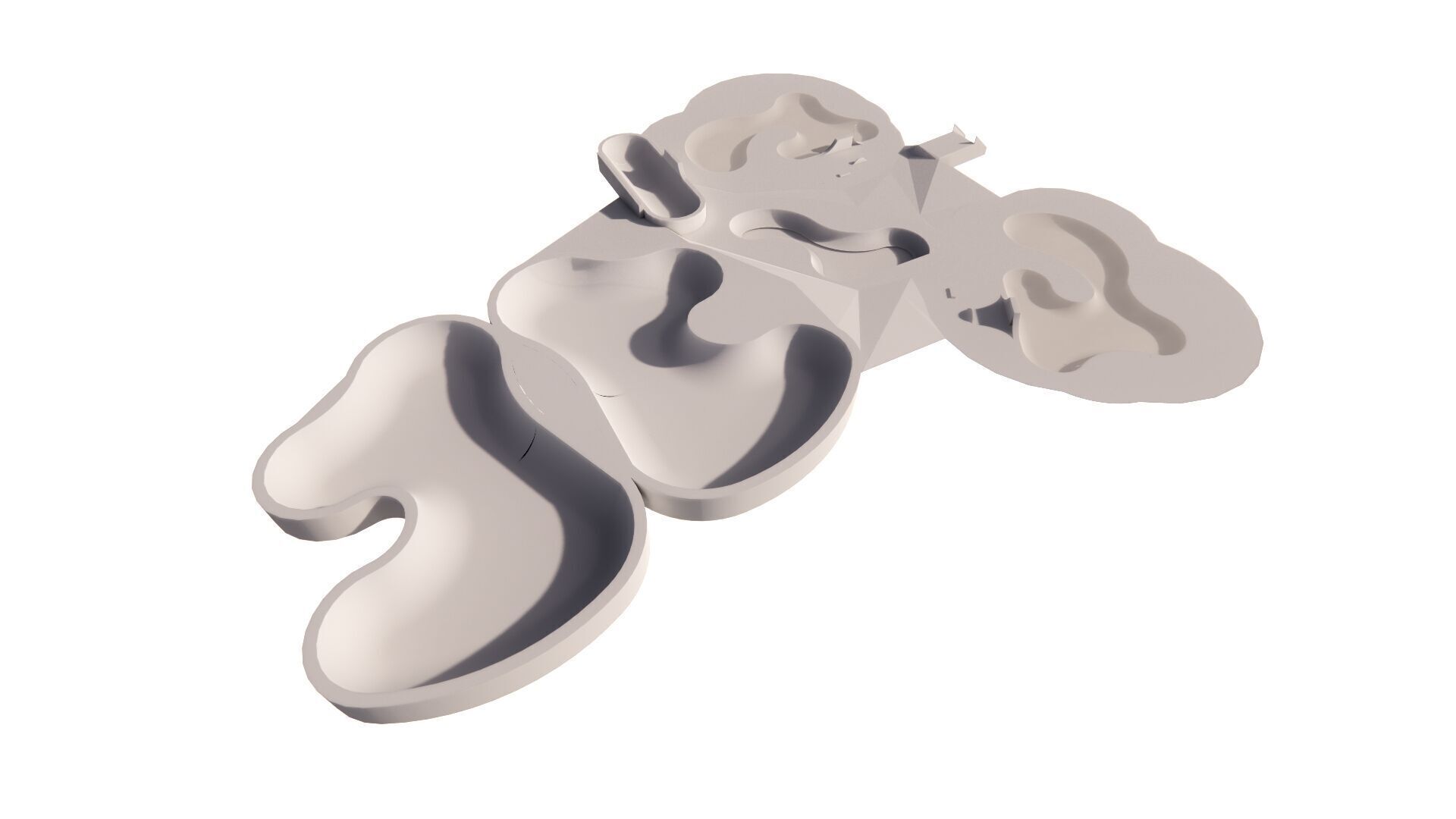 Skatepark-Skate Park PACK 3D model_8