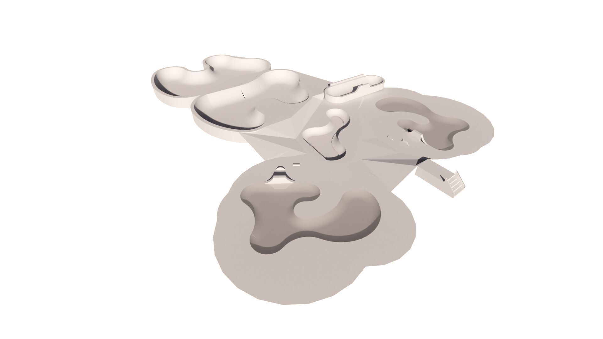 Skatepark-Skate Park PACK 3D model_7