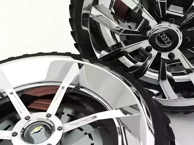 Wheels HD  3D model