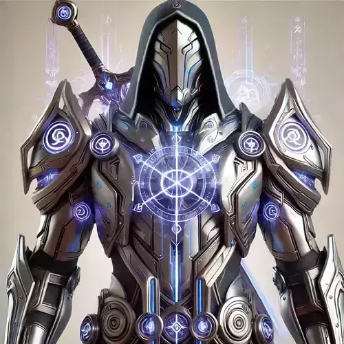 Futuristic Arcane Warrior 