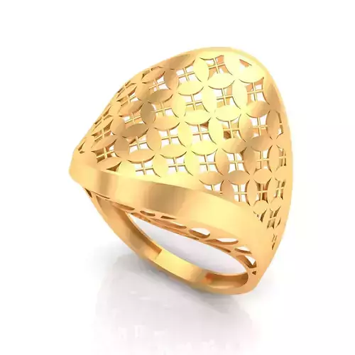 fusion women gold ring