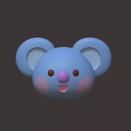 BT21 Pendant - Koya 3D print model