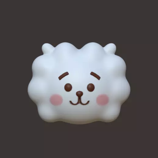 BT21 Pendant - RJ 3D print model_0