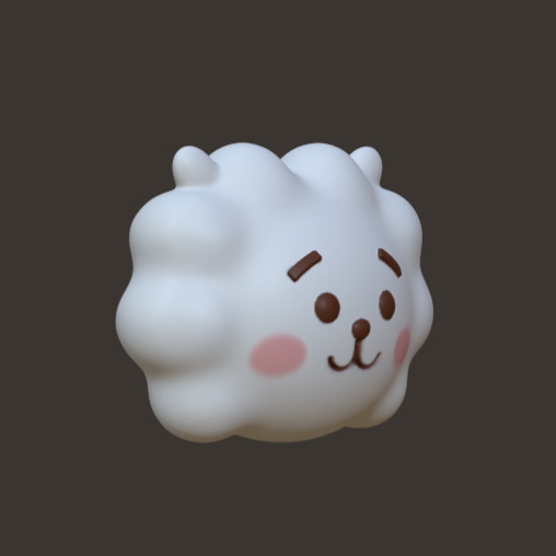 BT21 Pendant - RJ 3D print model_2