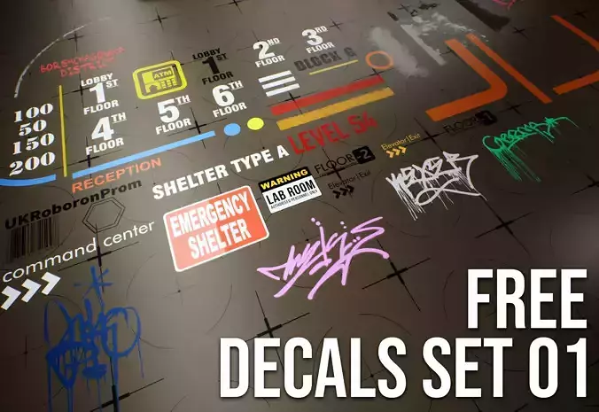Decals SET 01