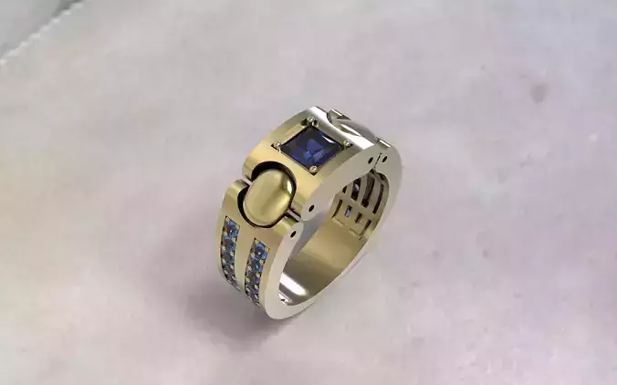 Ring With Princessa stone