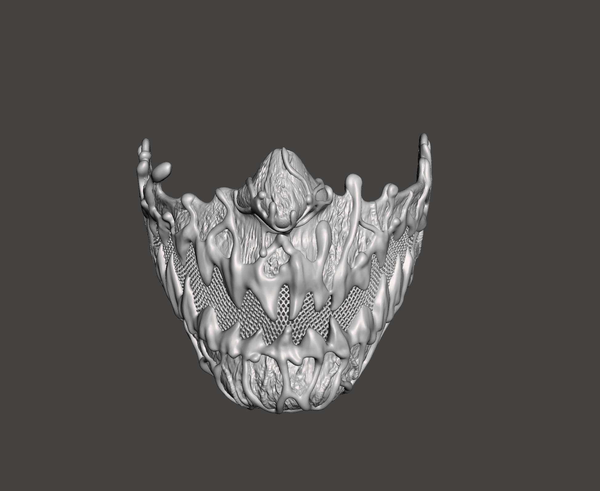 Mascara STL 3D print model 3D print model_1