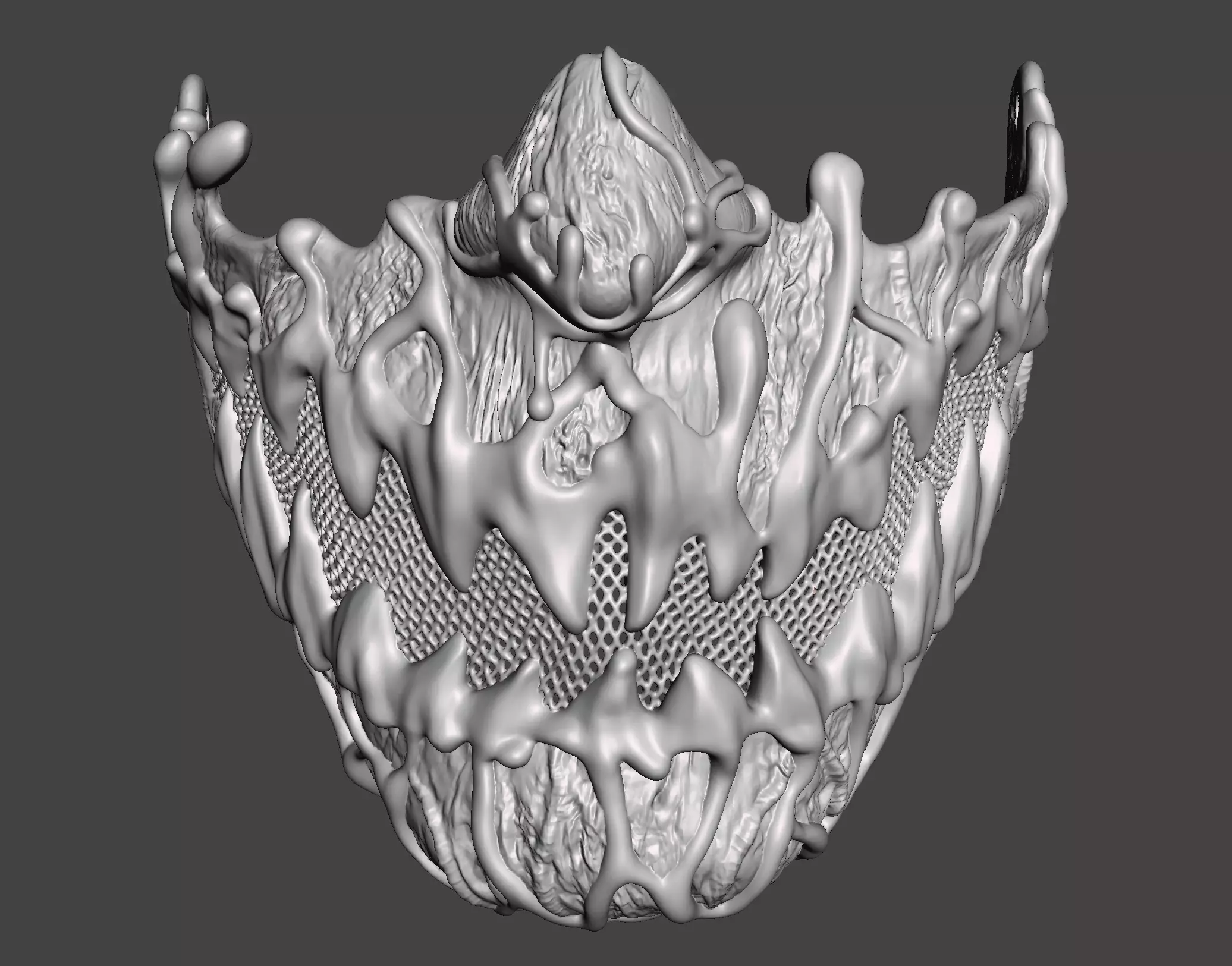 Mascara STL 3D print model 3D print model_0