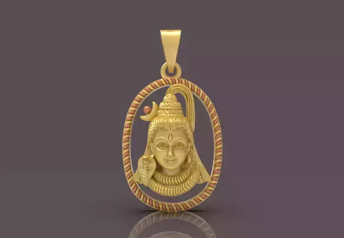 Lord Shiva pendant - 0087