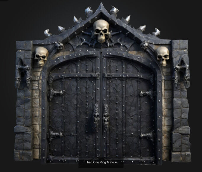 The Bone King Gate collection set _4