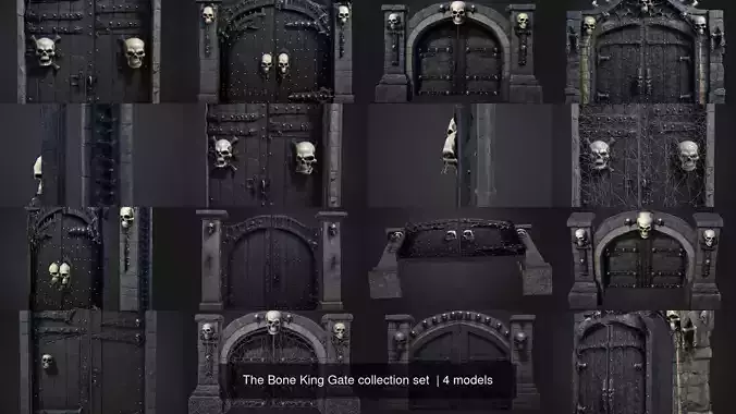 The Bone King Gate collection set 