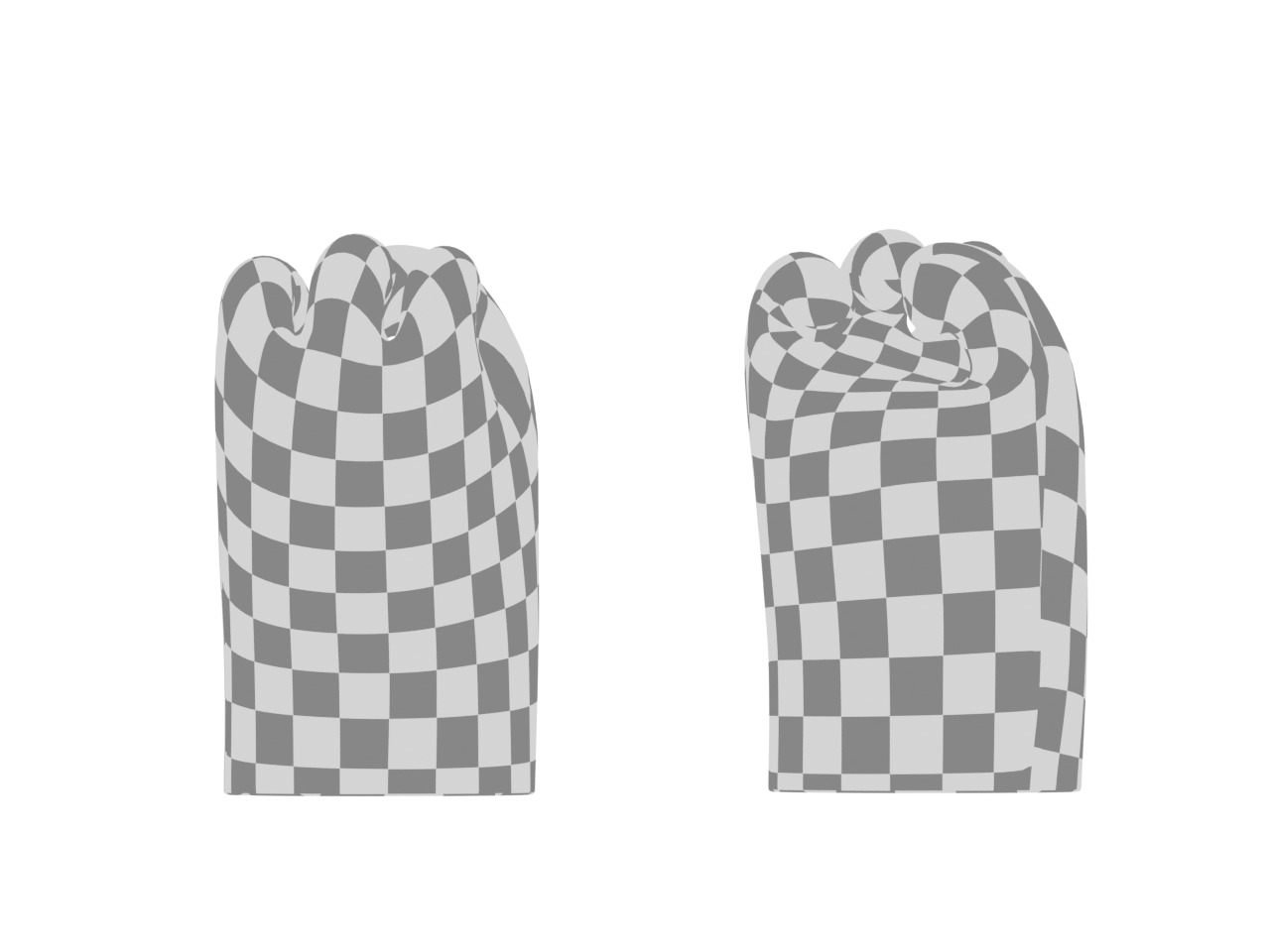 Cartoon Hands Illustration Icon Pack 3D Model Collection_15