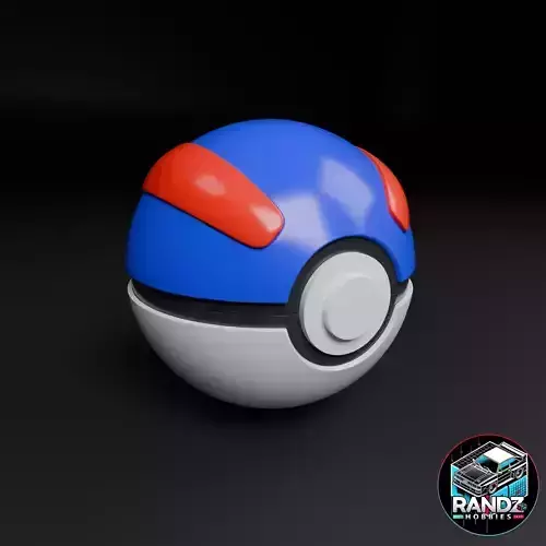 Greatball Themed Card Deck for Pokemon Cards 3D print model