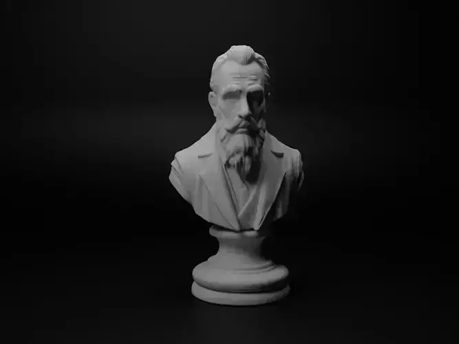 Spiritual Leader Bust Chess