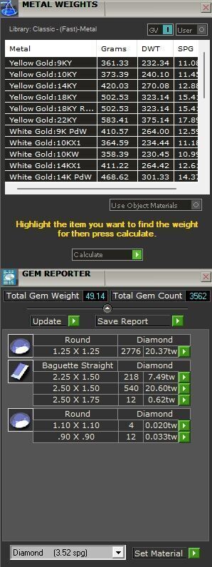 Custom Cuban Diamond Chain - Baguettes Chain - Miami Link 3D print model_6