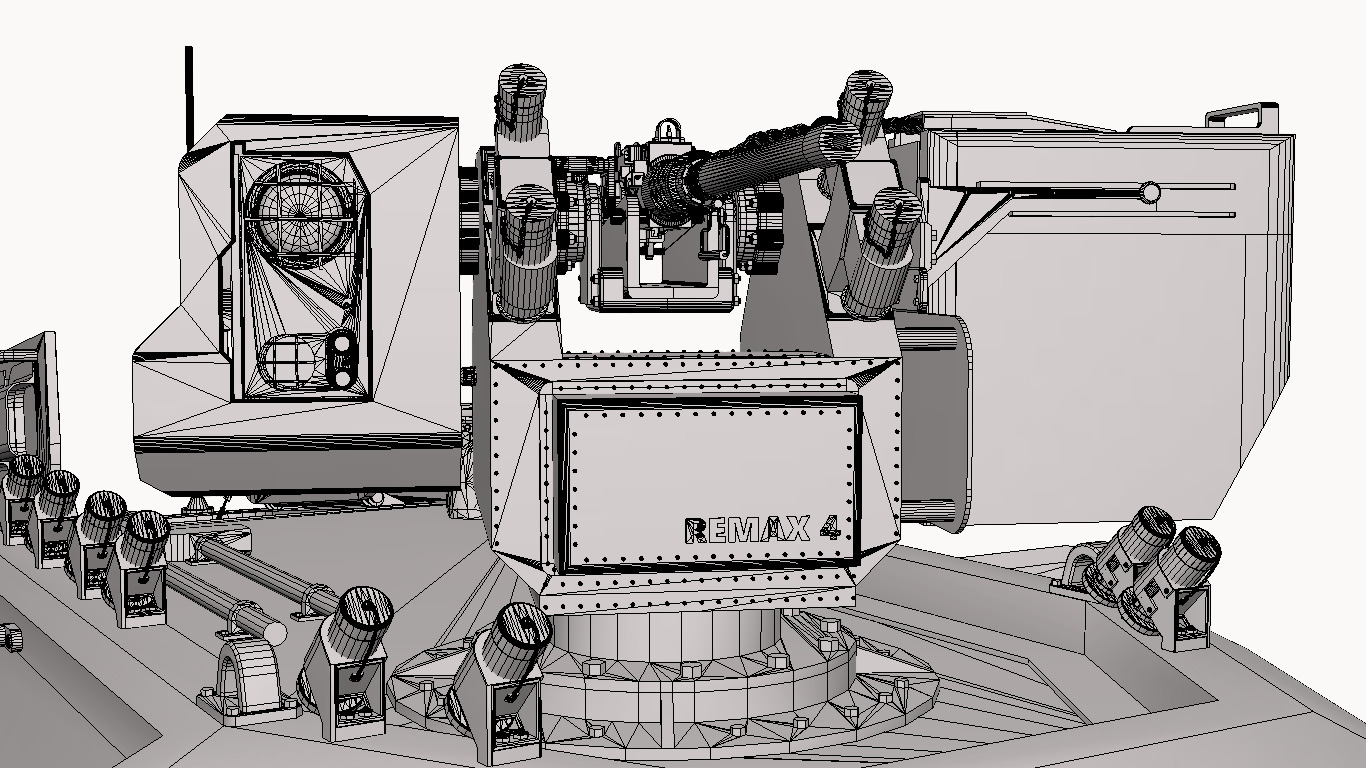 CONCEITO KAWE 4X4 BOPE Low-poly 3D model_31