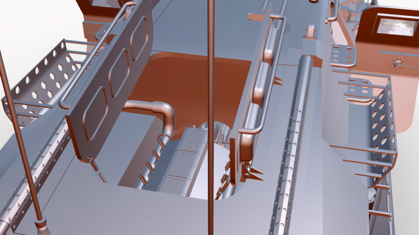 CONCEITO KAWE 4X4 BOPE Low-poly 3D model_23