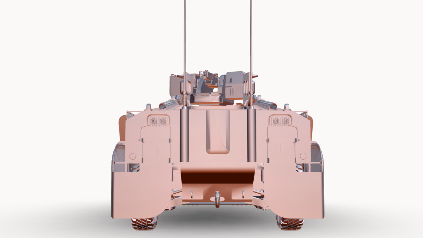 CONCEITO KAWE 4X4 BOPE Low-poly 3D model_20