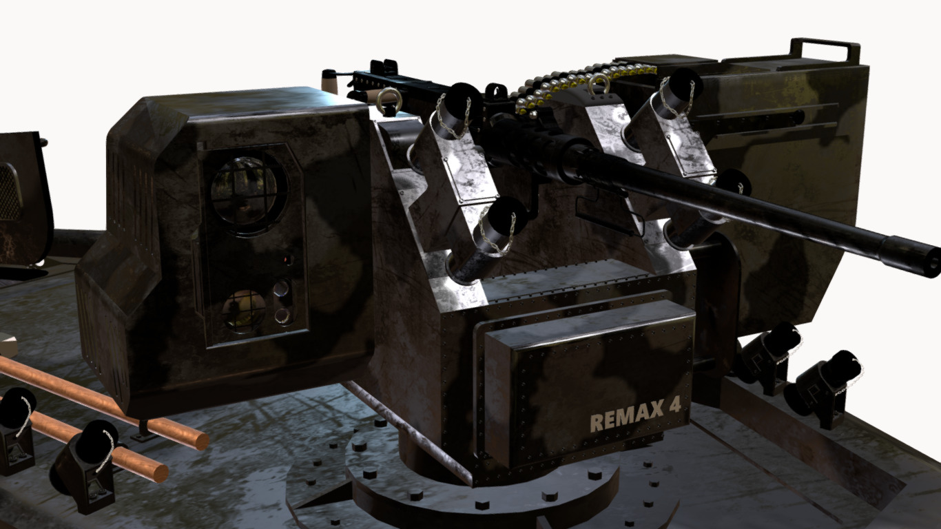 CONCEITO KAWE 4X4 BOPE Low-poly 3D model_7