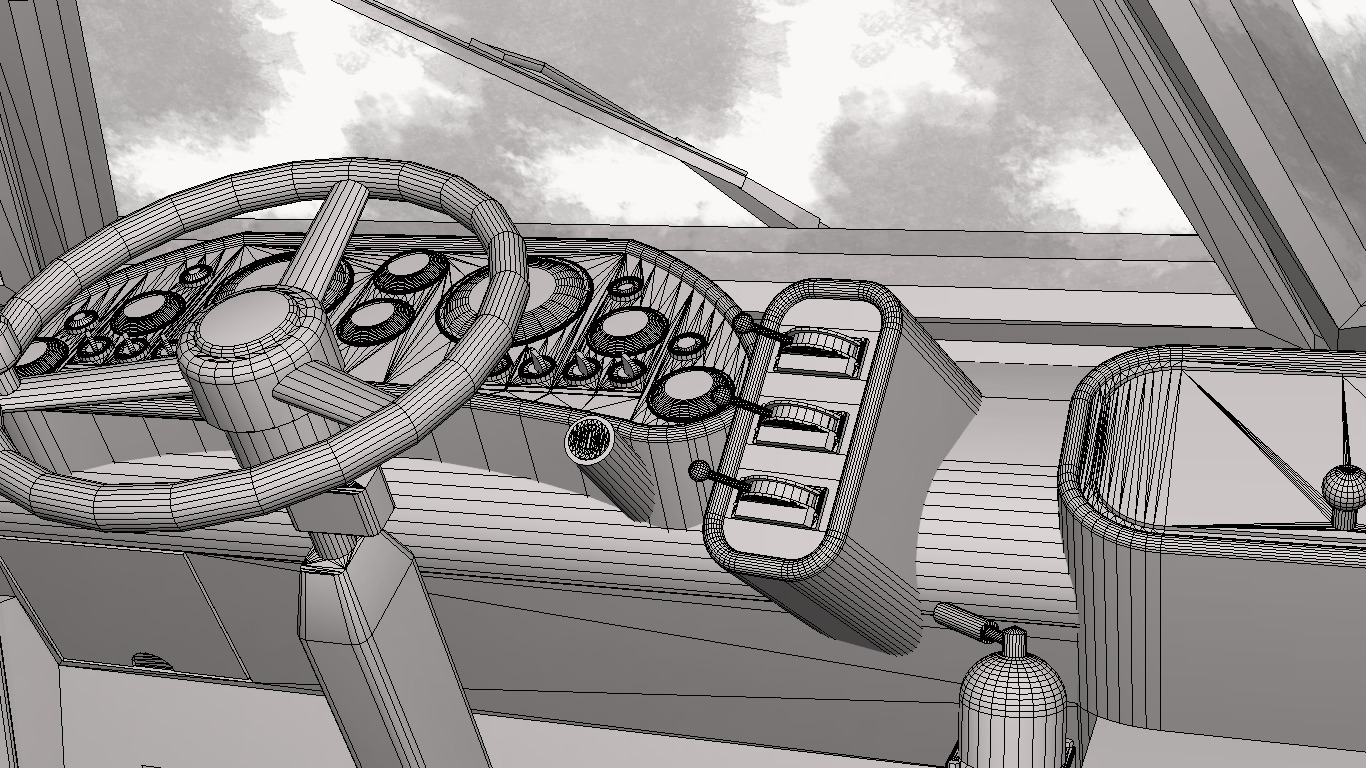 CONCEITO KAWE 4X4 BOPE Low-poly 3D model_33