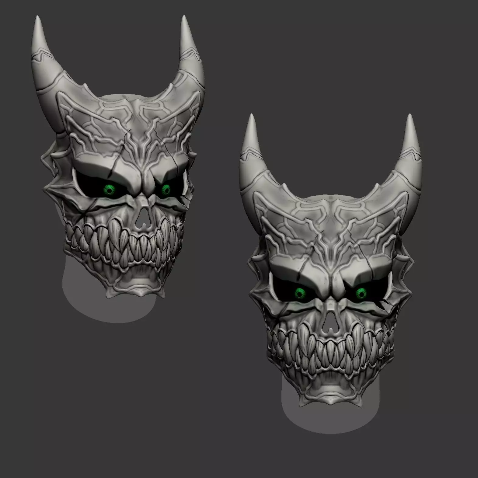 Kaiju No8 Mask  3D print model_0