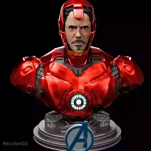 Iron Man Bust - Head  Variations