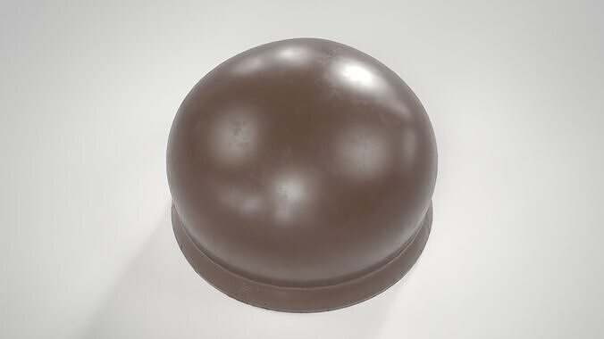 A Tunnocks Tea Cake wrapped and unwrapped Low-poly 3D model 4