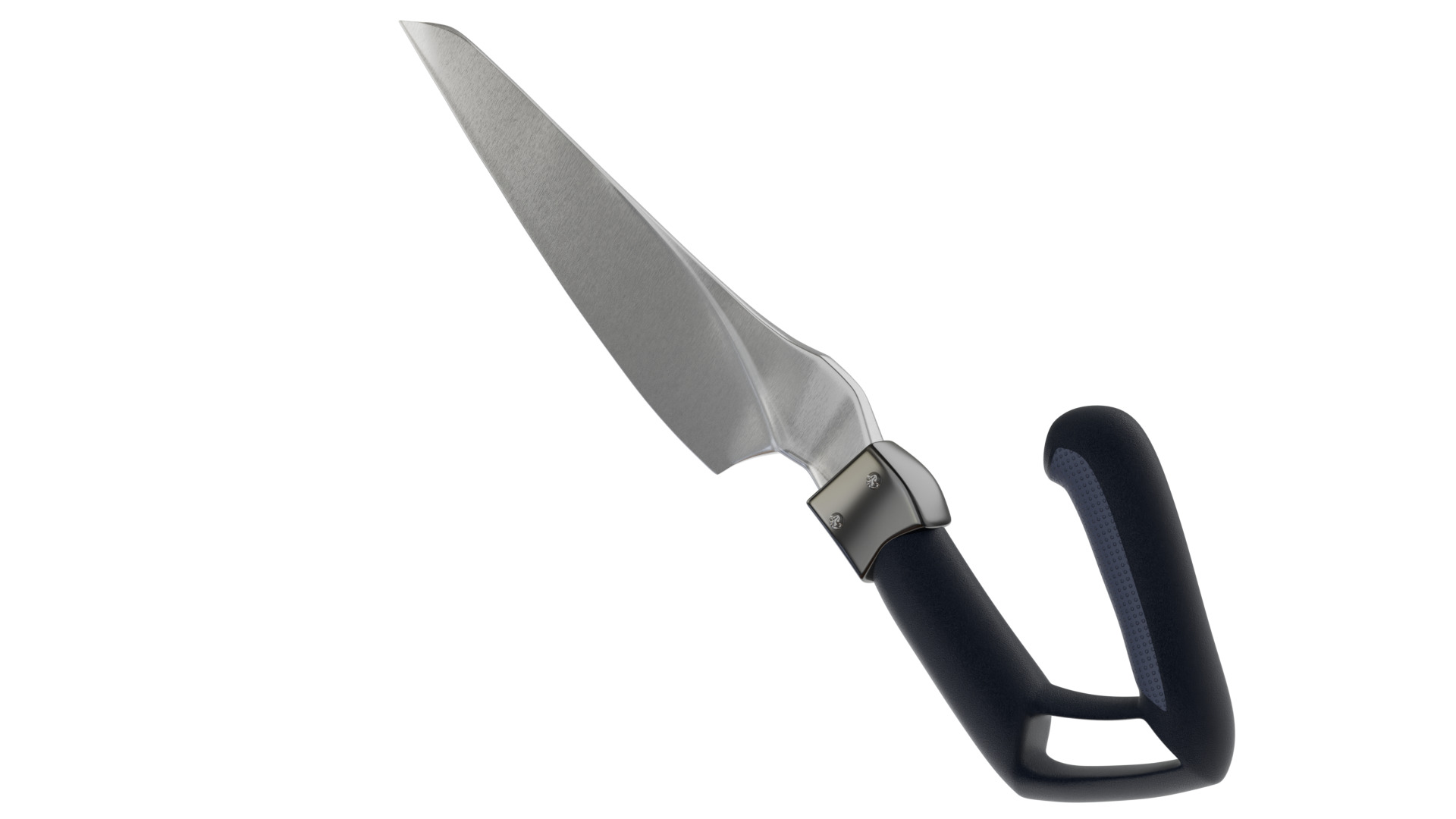 Realistic 3D Kitchen Knife Model 3D model_7