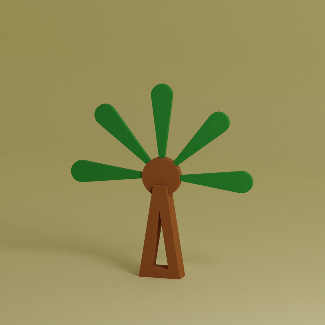 Low Poly Trees Collection - 25 trees pack 10 Low-poly 3D model_9