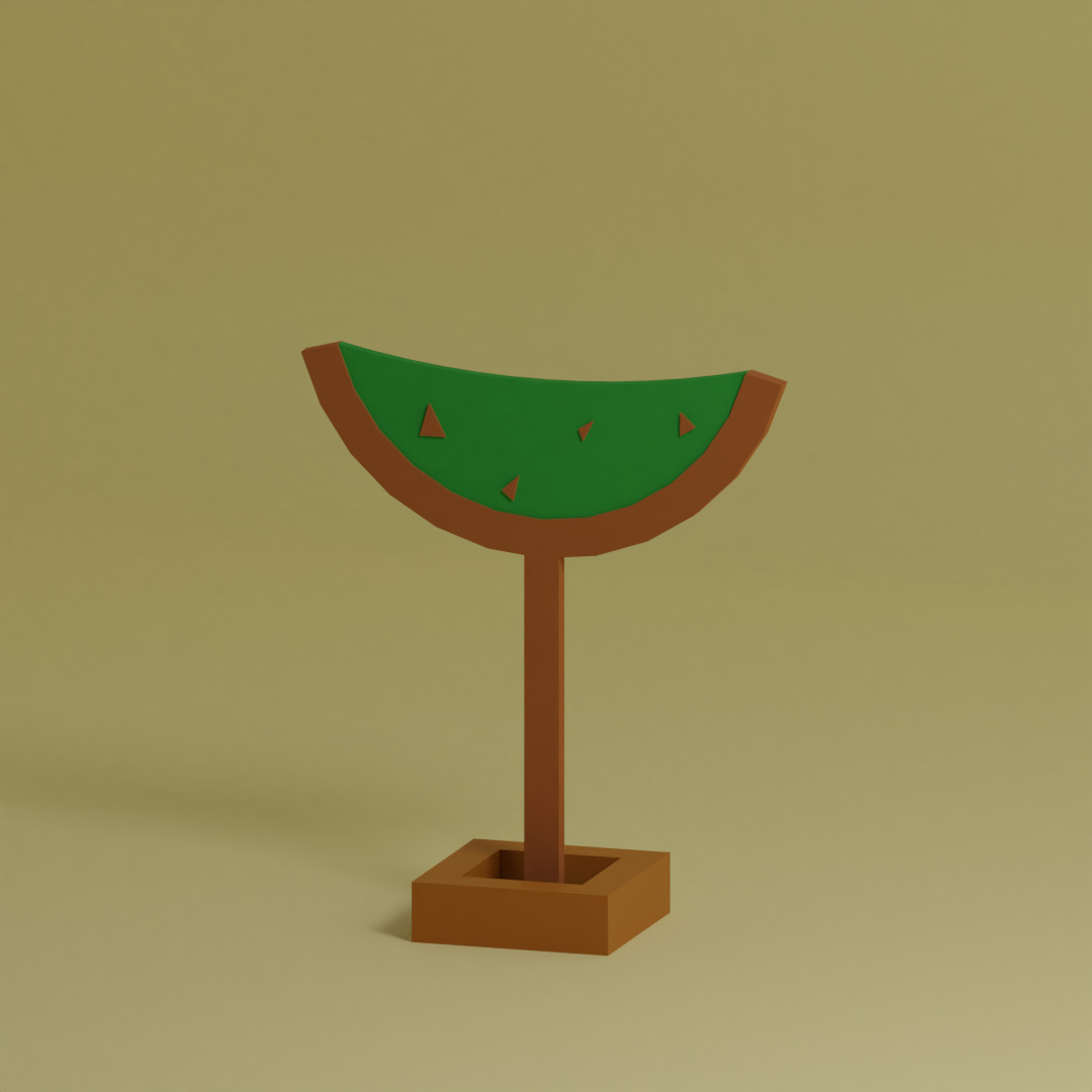 Low Poly Trees Collection - 25 trees pack 10 Low-poly 3D model_17