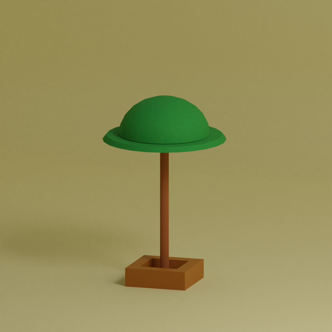 Low Poly Trees Collection - 25 trees pack 10 Low-poly 3D model_10