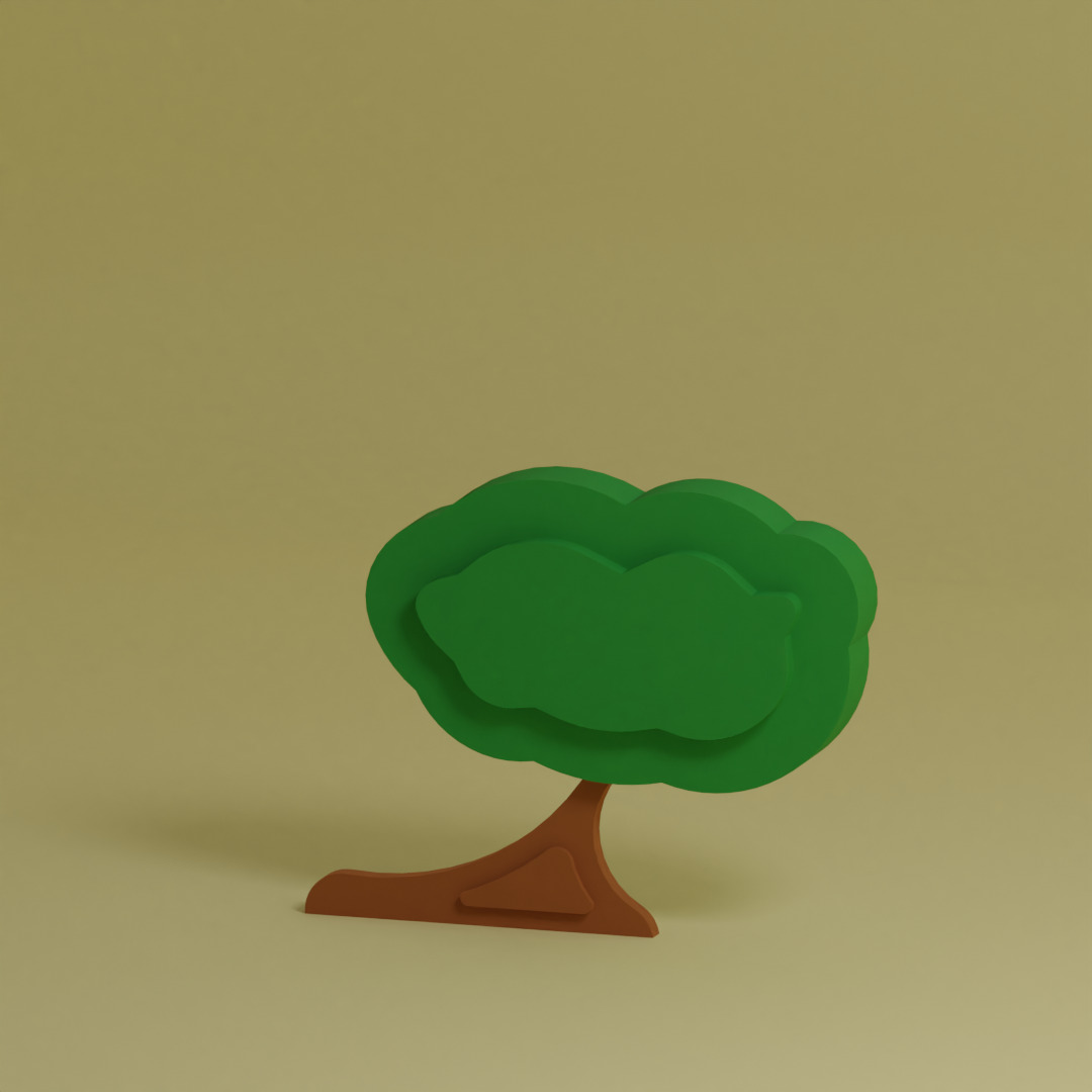 Low Poly Trees Collection - 25 trees pack 10 Low-poly 3D model_8