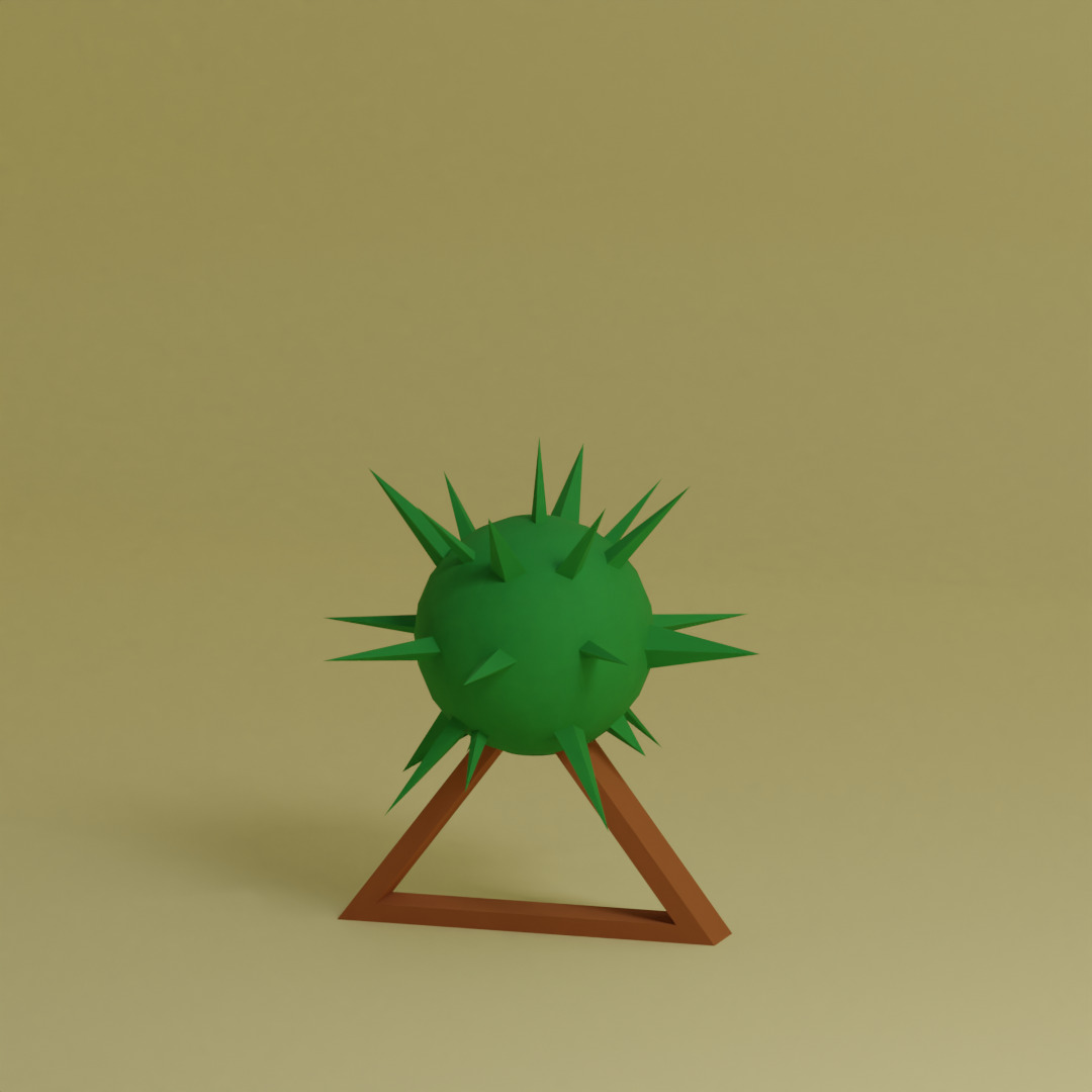 Low Poly Trees Collection - 25 trees pack 10 Low-poly 3D model_29