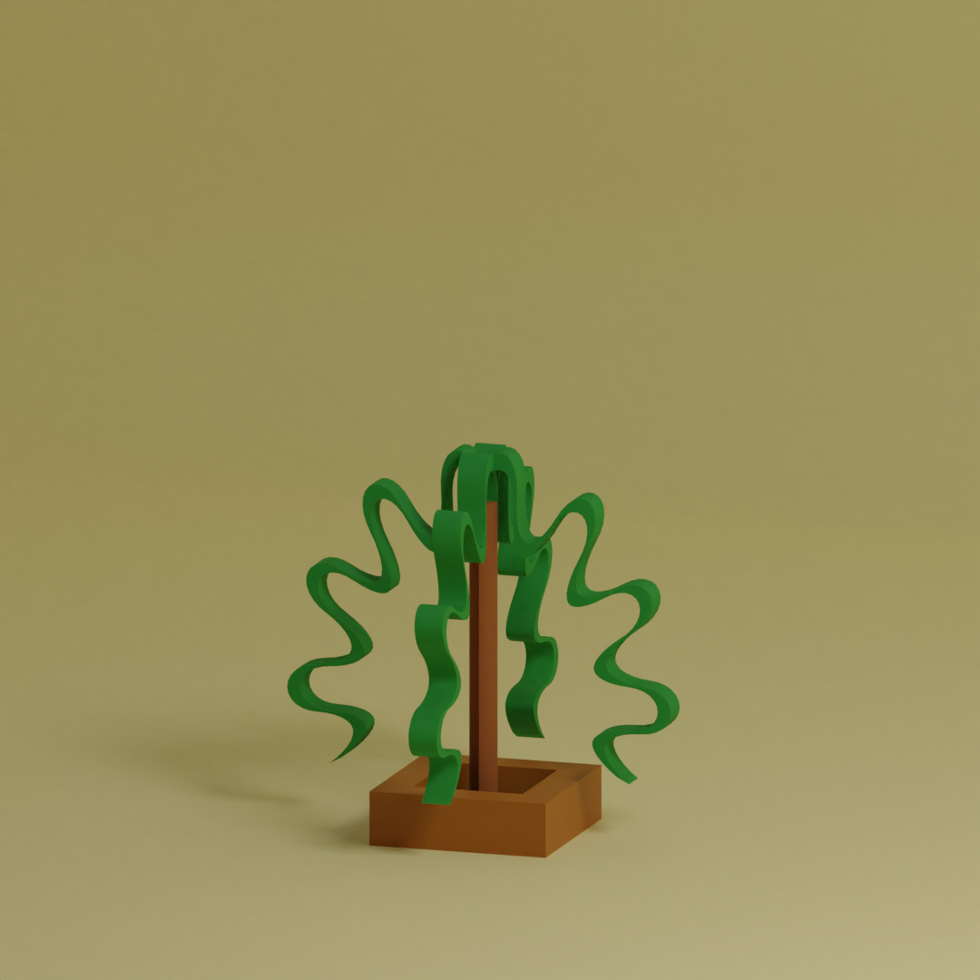 Low Poly Trees Collection - 25 trees pack 11 Low-poly 3D model_21