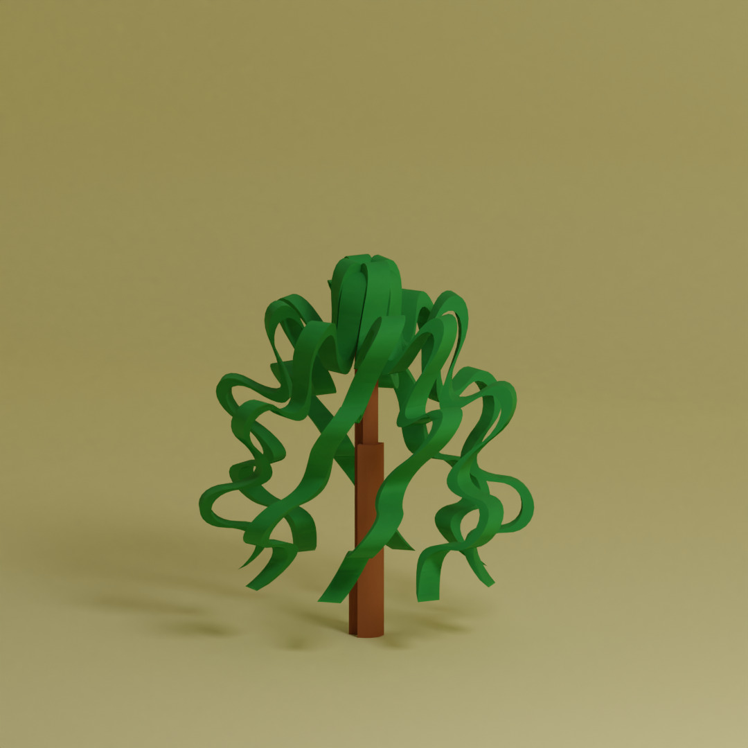 Low Poly Trees Collection - 25 trees pack 11 Low-poly 3D model_20