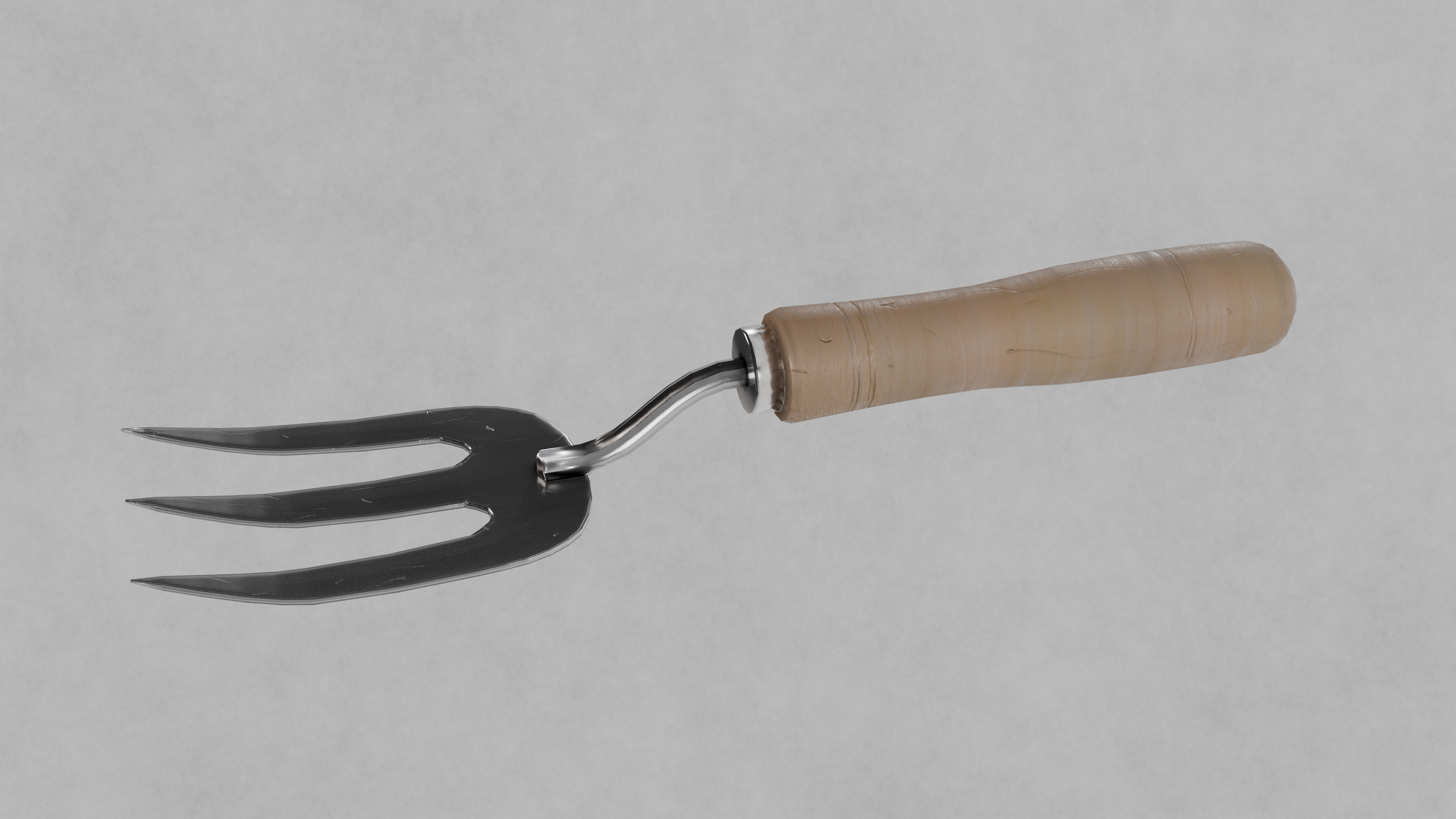 Garden Tools Pack Low-poly 3D model_3