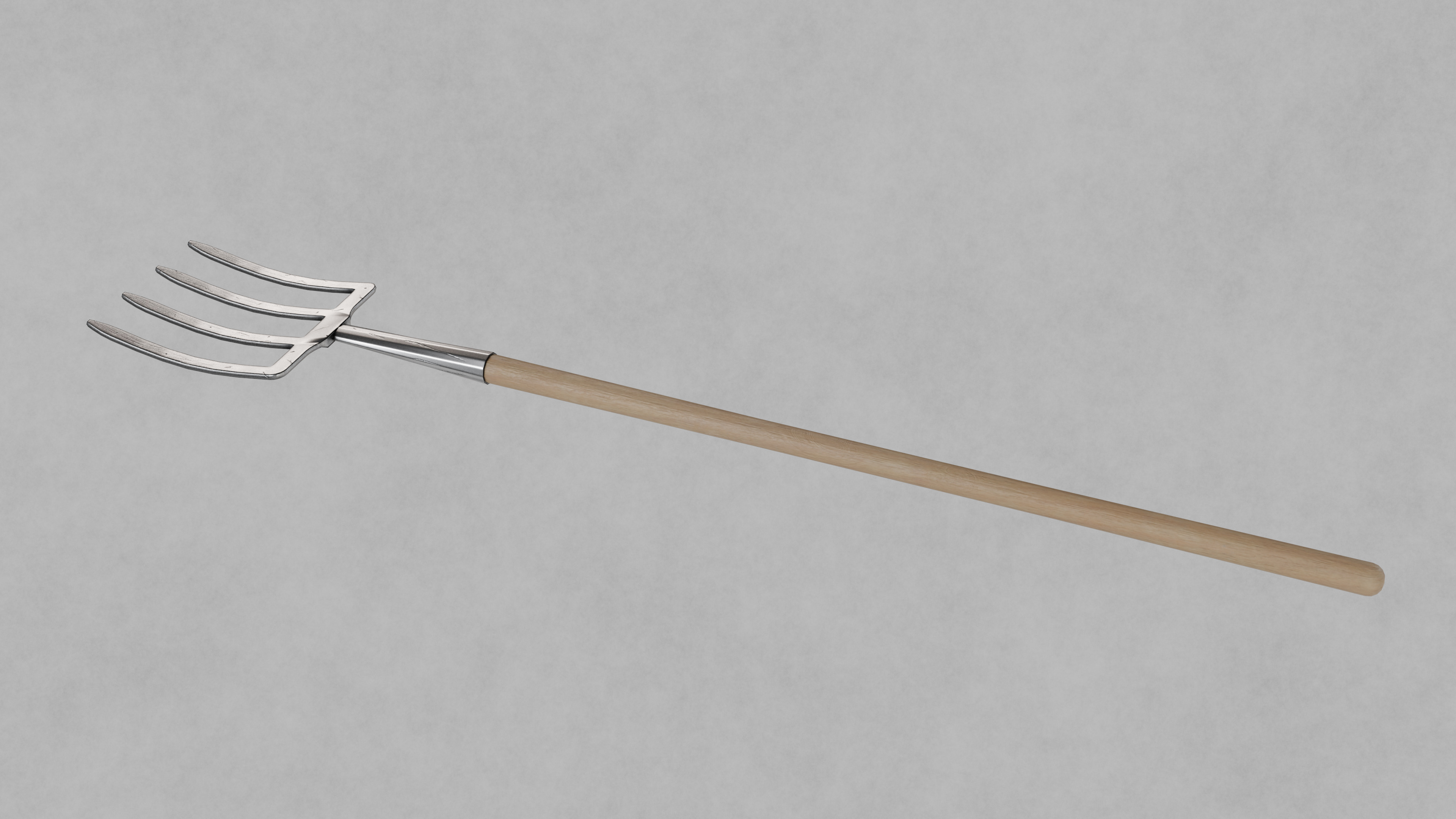 Garden Tools Pack Low-poly 3D model_5