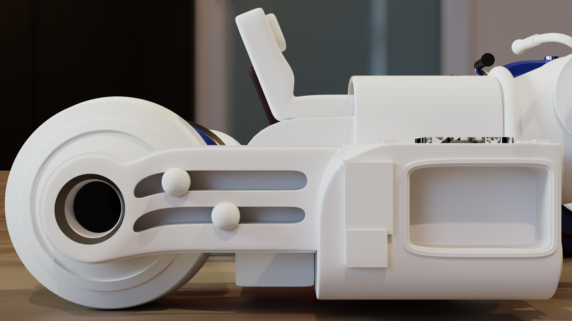 3D Printable Futuristic Bike Mode 3D print model_6