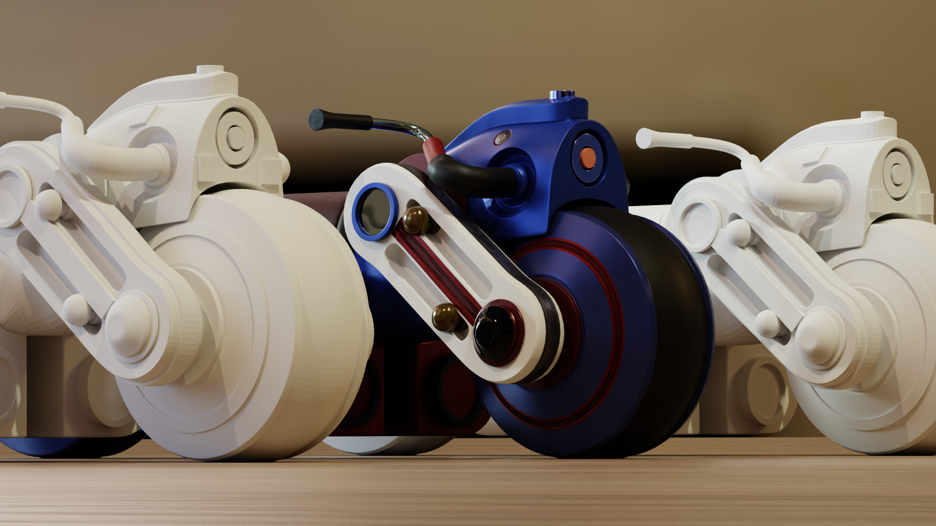 3D Printable Futuristic Bike Mode 3D print model_10