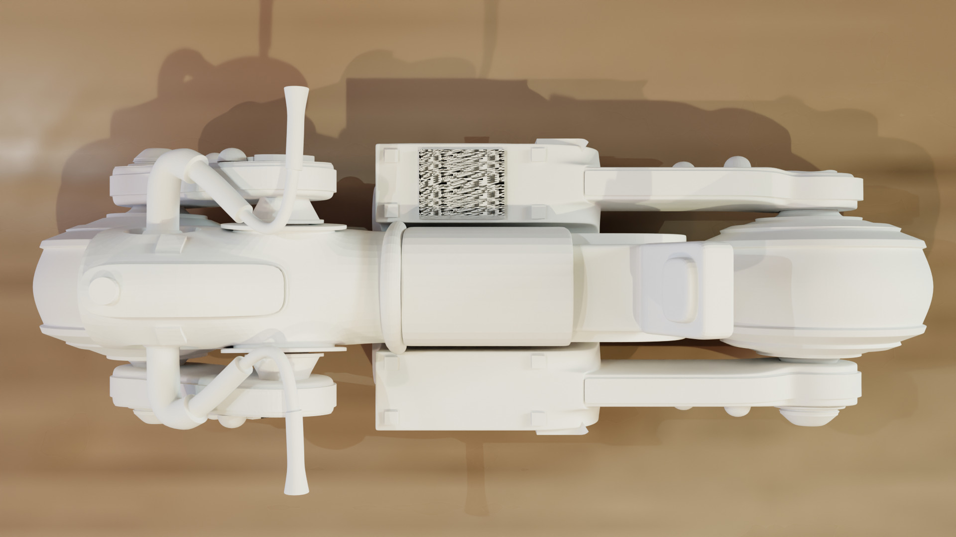 3D Printable Futuristic Bike Mode 3D print model_4