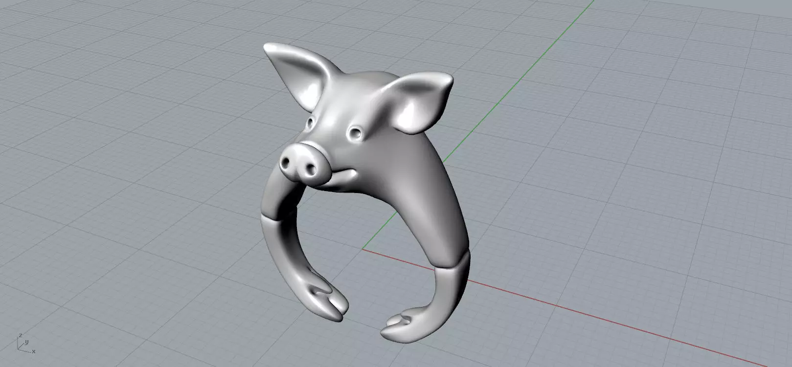 ring 3d model Free 3D print model