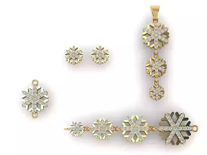 Snowflake set