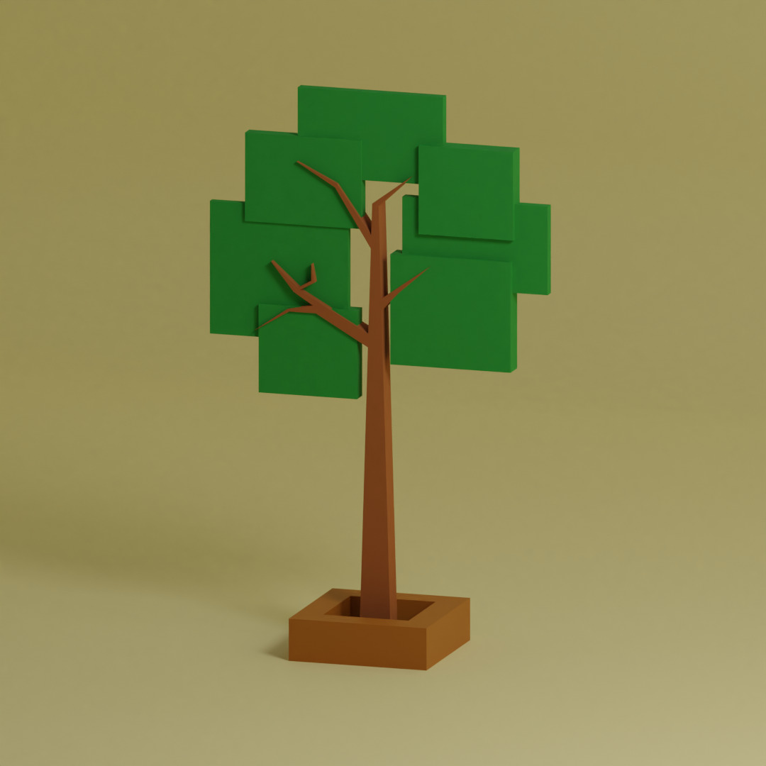 Low Poly Trees Collection - 25 trees pack 12 Low-poly 3D model_25