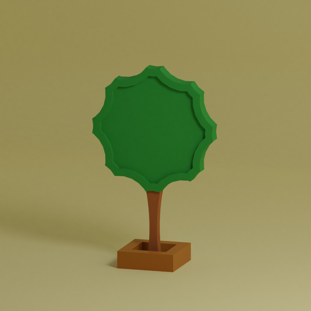 Low Poly Trees Collection - 25 trees pack 12 Low-poly 3D model_16