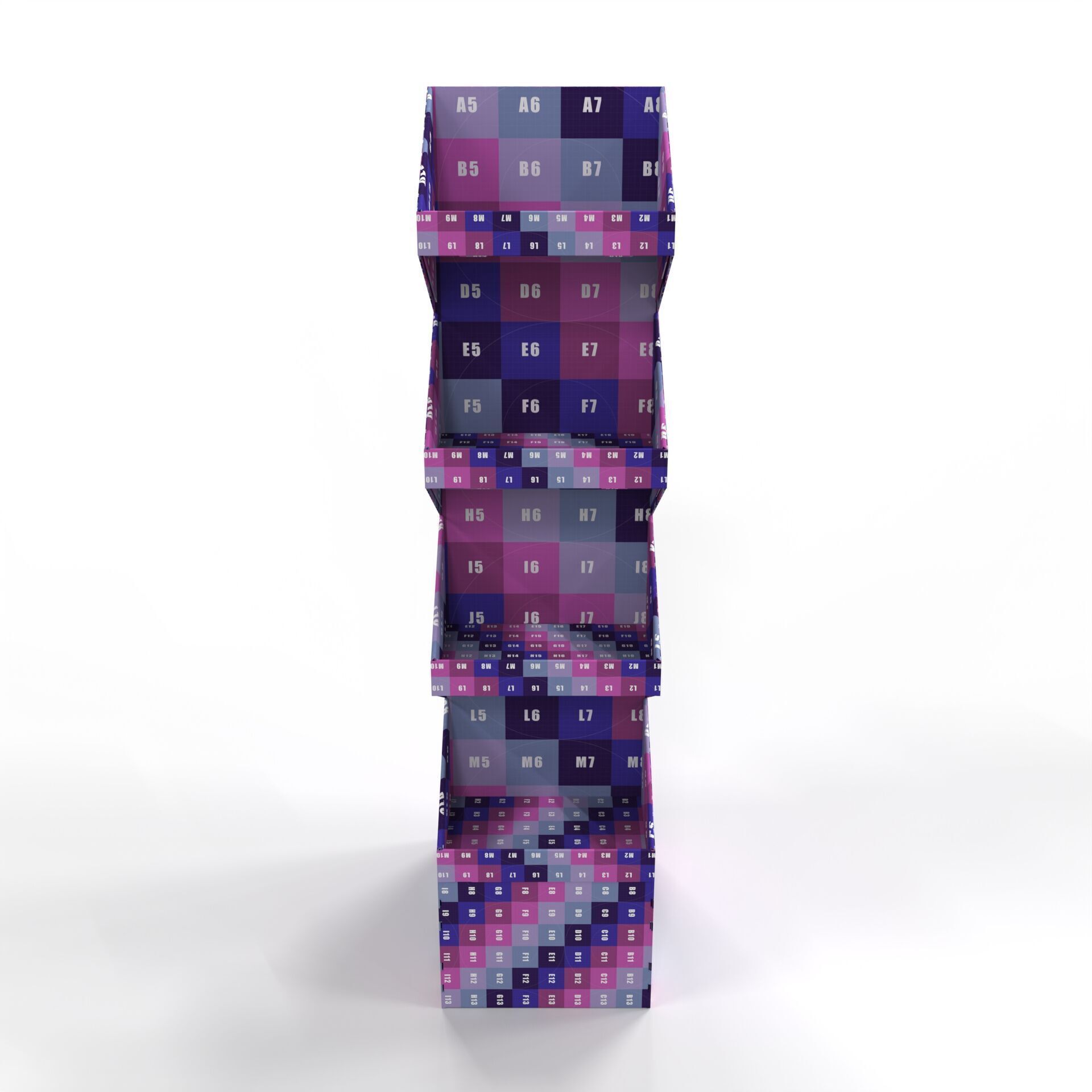 Point of Sale Cardboard Display Stand Texture_7