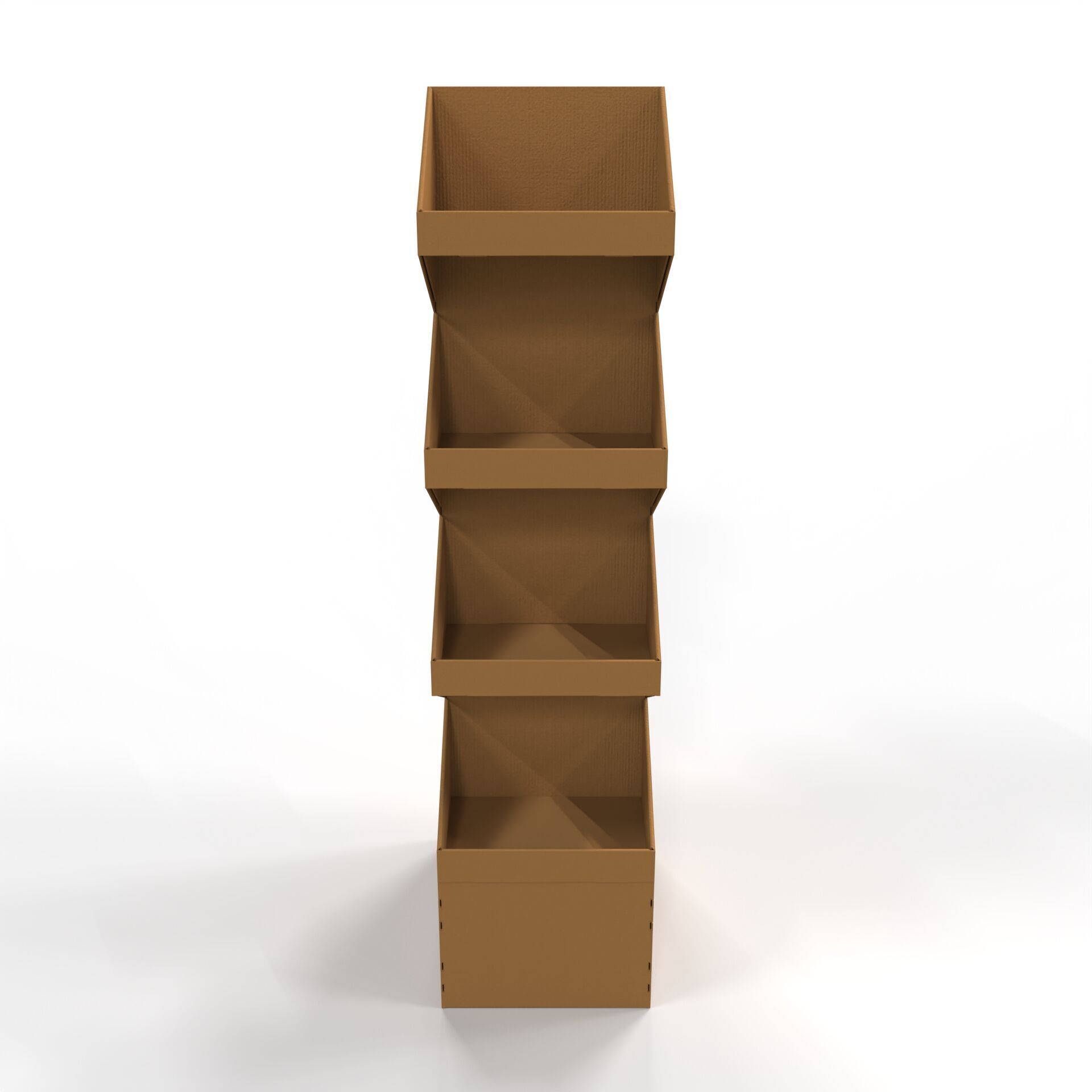 Point of Sale Cardboard Display Stand Texture_1