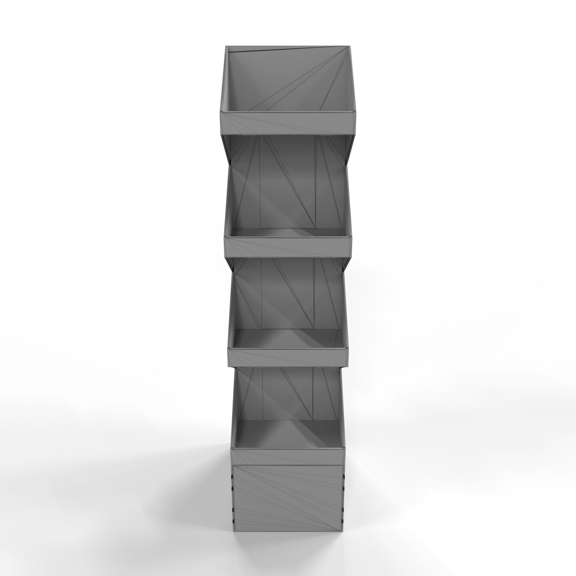 Point of Sale Cardboard Display Stand Texture_4