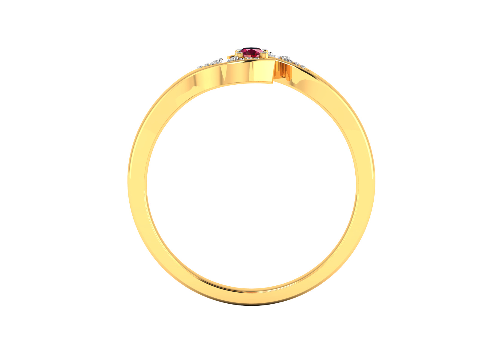 Women Ring  Render 3dm STL OBJ FBX Details 3D print model_3
