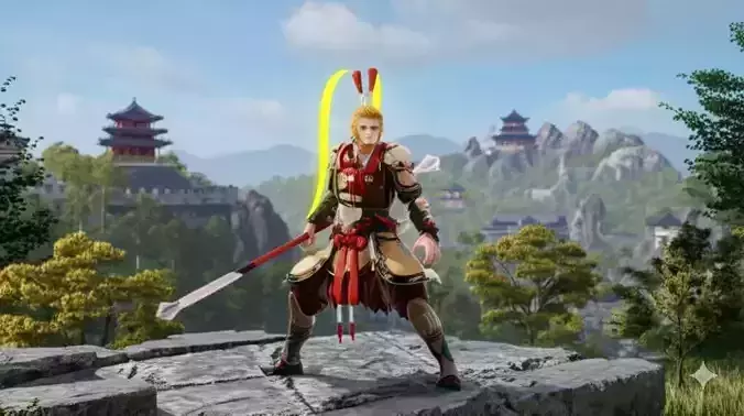 Wukong Low-poly 3D model